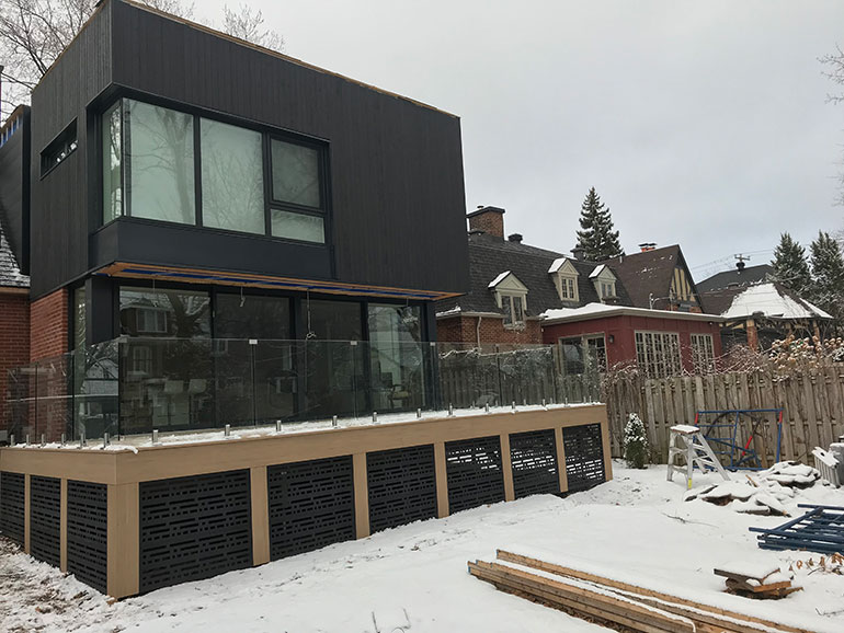 Clôture de piscine et panneau d'intimité Pointe-Claire